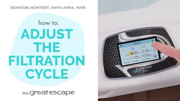 Set It and Forget It: Filtration Cycle Control on Your Signature Spa