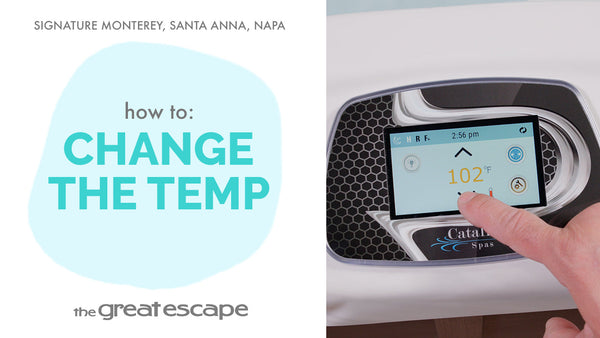 Quick Guide: Adjusting Your Signature Spa Temperature
