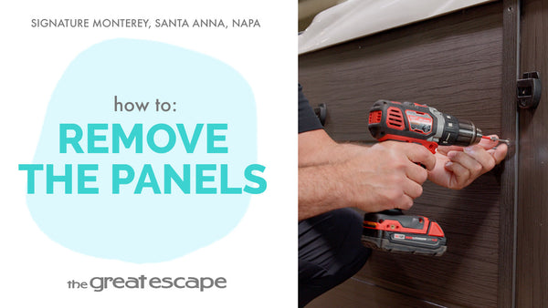 How to Remove Panels on a Signature Series Spa (Catalina Model)
