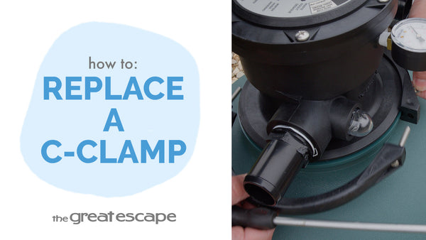 How to Replace a Valve Clamp on a Hayward Sand Filter