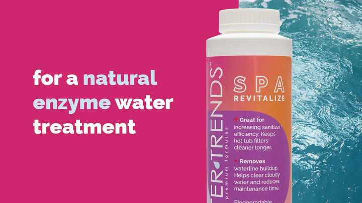 for a natural enzyme water treatment: Water Trends Spa Revitalize