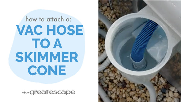 A Quick Guide on How to Attach a Vac Hose to a Hayward Skimmer Cone