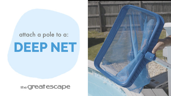 Mastering Your Pool's Deep Clean: Attaching & Detaching a Deep Net
