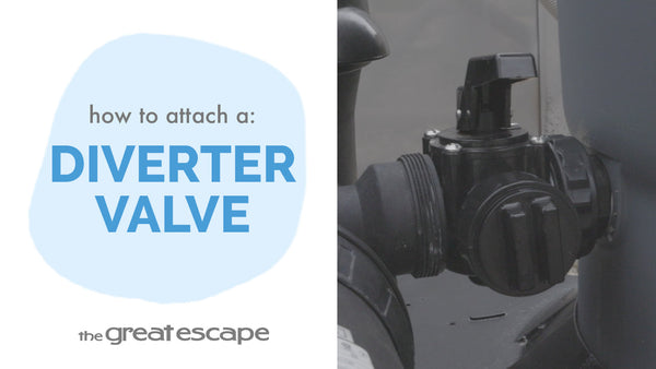 How to Attach a Diverter Valve