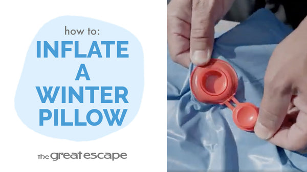 How to: Inflate a Winter Pillow