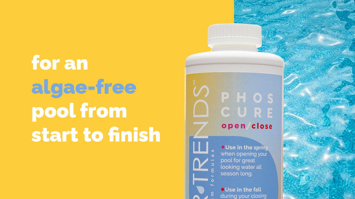 Phos Cure Open/Close: Algae's Enemy for Season-Long Pool Perfection ...