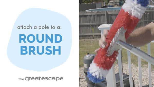 Attach a Pole to a Round Brush
