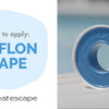 Applying Teflon Tape: Achieve Leak-Proof Pool Maintenance