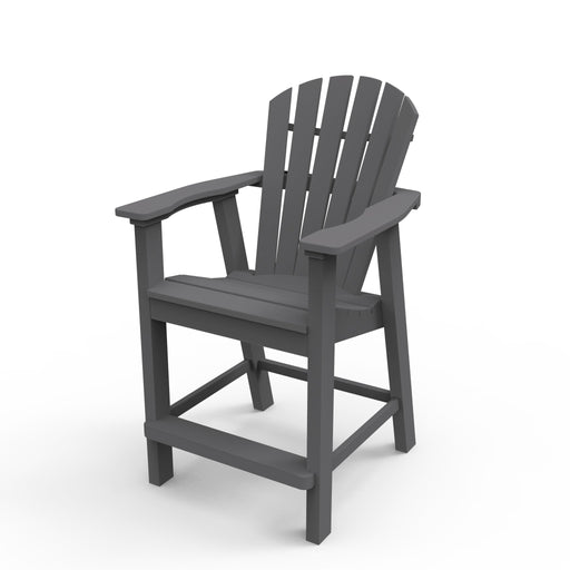 Picture of Shellback Balcony Adirondack Chair W/ Arms in Charcoal