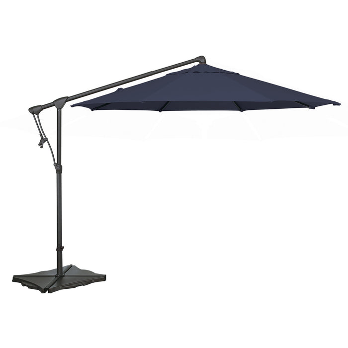 10' Classic Octagon Cantilever Umbrella - Navy - The Great Escape