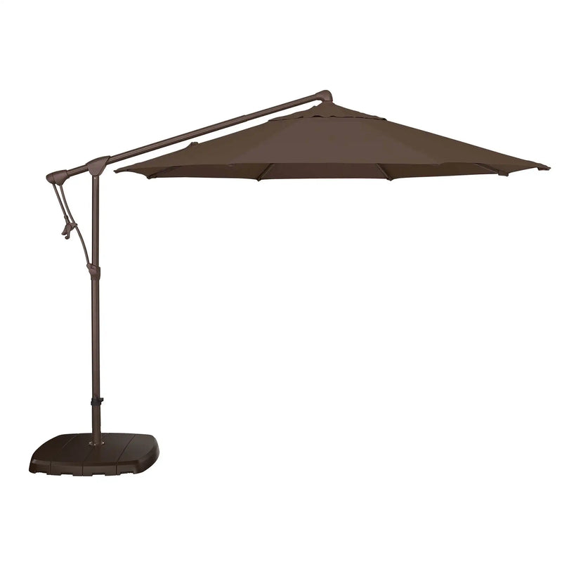 10' Classic Octagon Cantilever Umbrella - Walnut - The Great Escape