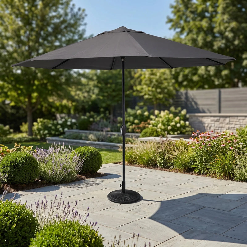 11' Classic Umbrella - Dark Grey - The Great Escape