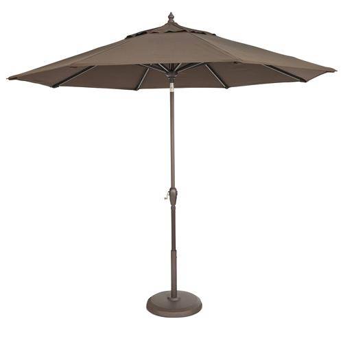 11' Deluxe Umbrella - Chocolate - The Great Escape