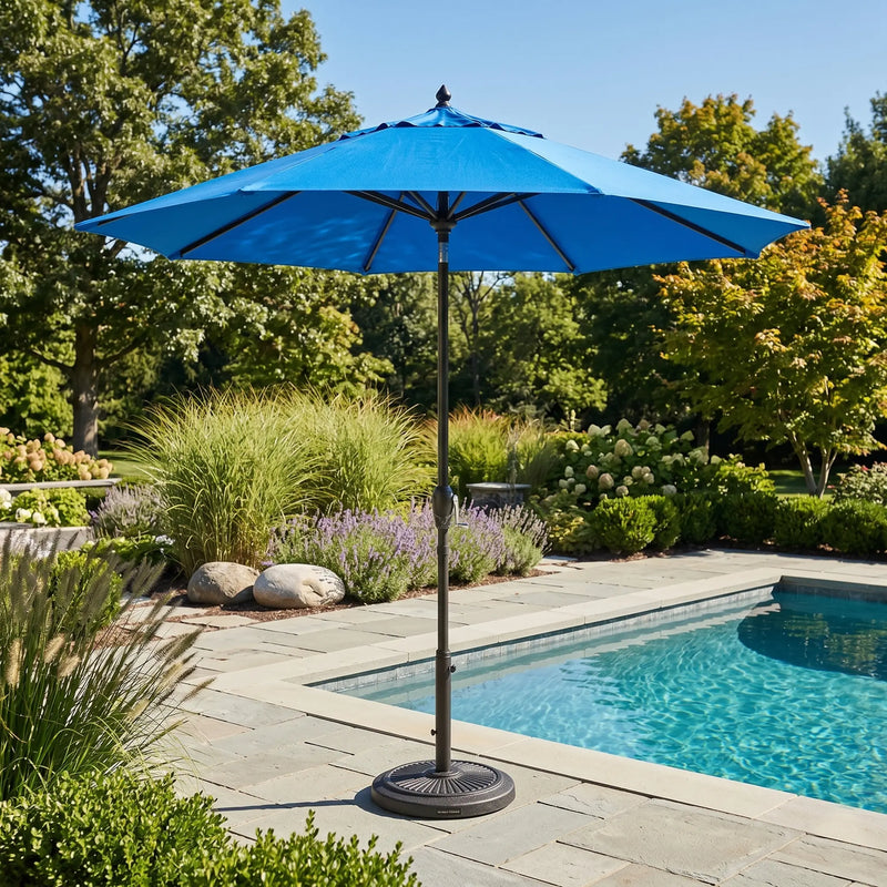 11' Deluxe Umbrella - Cobalt - The Great Escape
