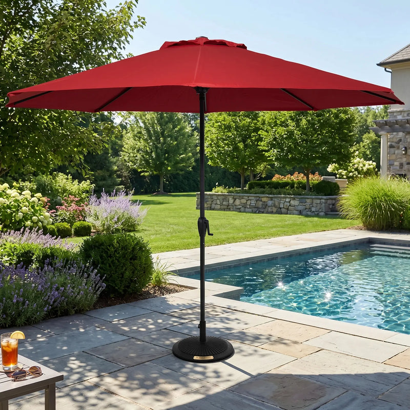 11' Deluxe Umbrella - Ruby Red - The Great Escape