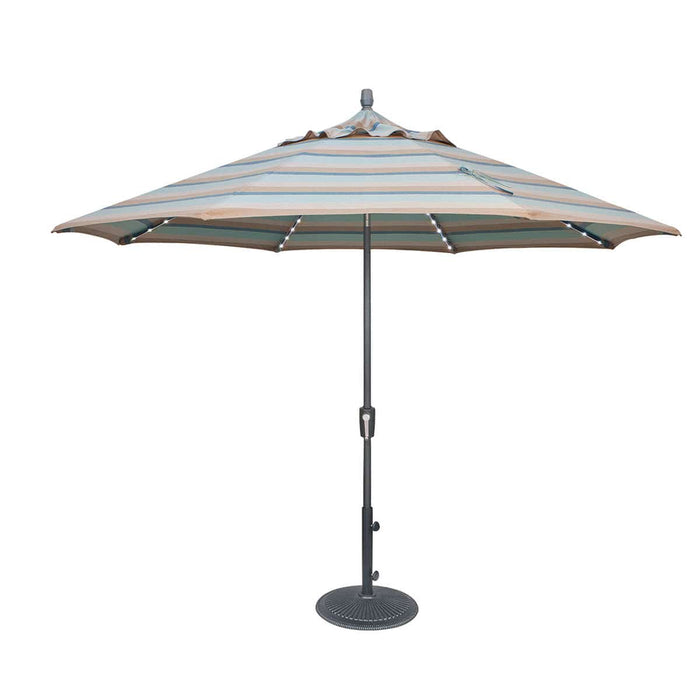 11' Designer Starlight Umbrella - Gateway Mist - The Great Escape