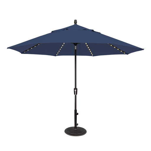 11' Designer Starlight Umbrella - Spectrum Indigo - The Great Escape