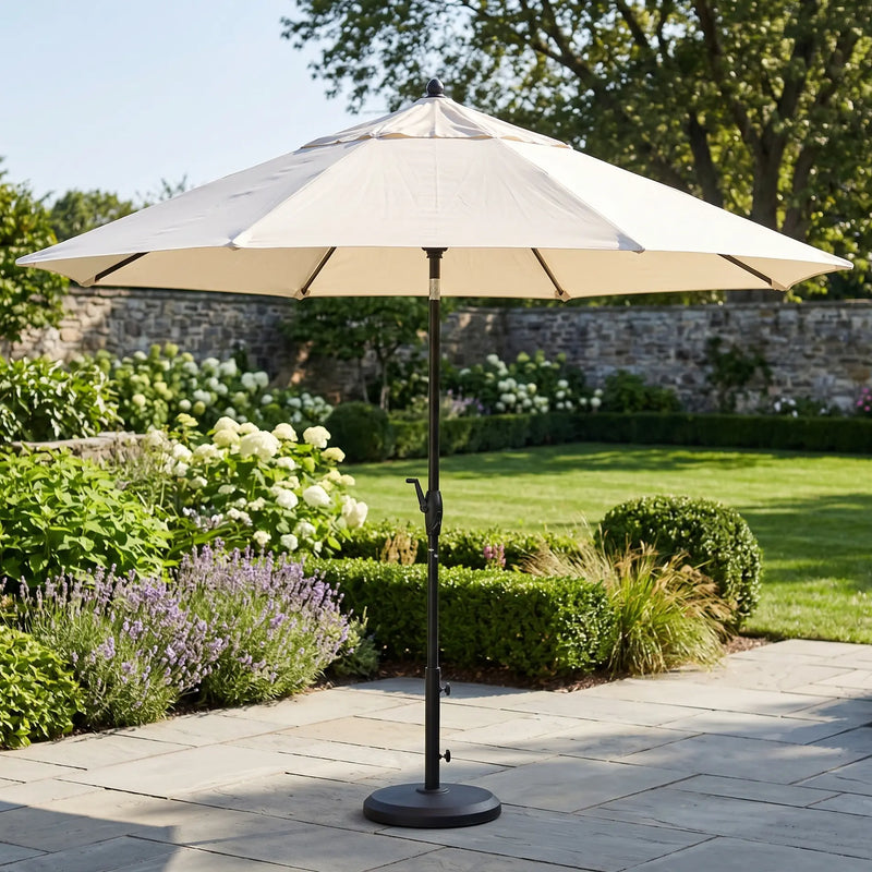 11' Designer Umbrella - Natural - The Great Escape