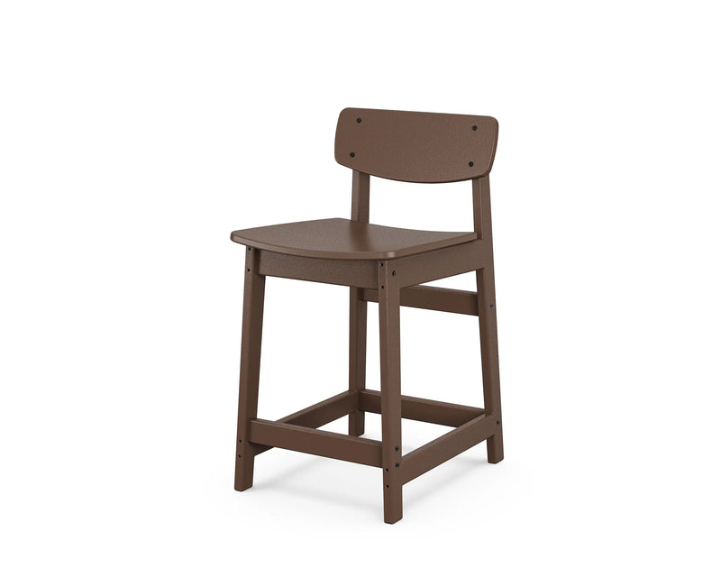 Low Back Counter Side Chair Slate Grey - The Great Escape