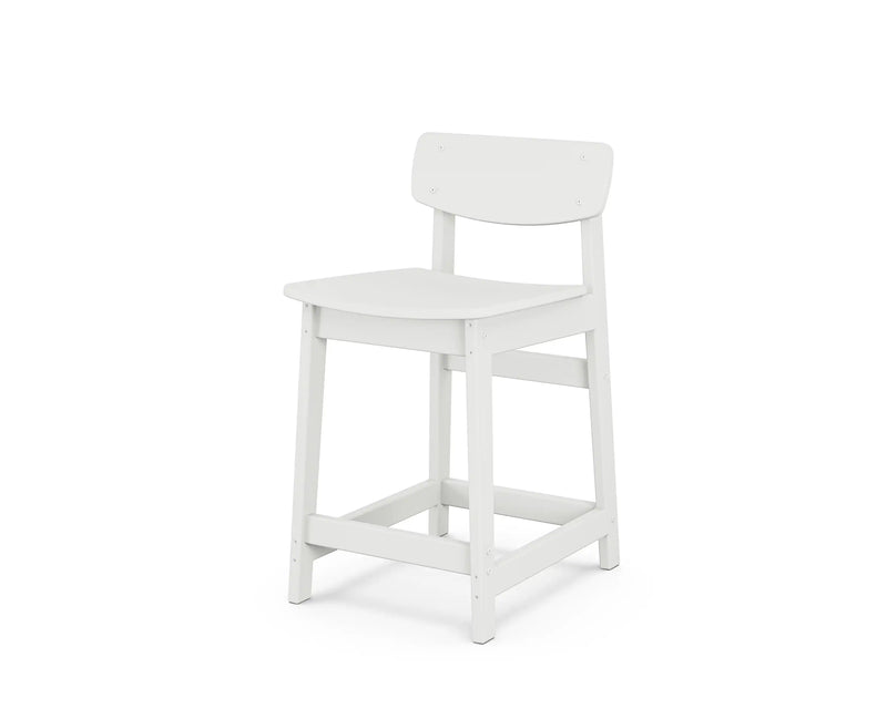 Low Back Counter Side Chair Slate Grey - The Great Escape