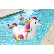Large Fantasy Unicorn Inflatable Ride On - The Great Escape