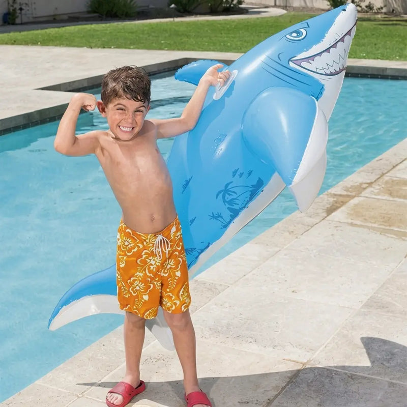 Great White Shark Inflatable Ride On - The Great Escape