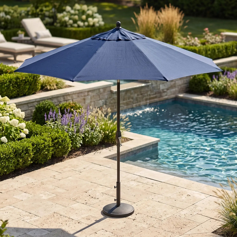 11' Classic Umbrella - Navy - The Great Escape