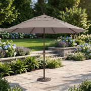 11' Classic Umbrella Champagne Linen - The Great Escape