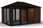 11X14 Timothy Gazebo W/ Screens & Sliding Doors - The Great Escape