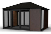 11X14 Timothy Gazebo W/ Screens & Sliding Doors - The Great Escape