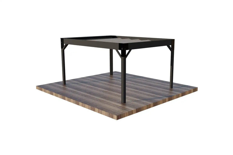 11X14 Tucson Open Air Retractable Pergola - The Great Escape
