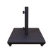 120LB Steel Square Rolling Base - Black - The Great Escape