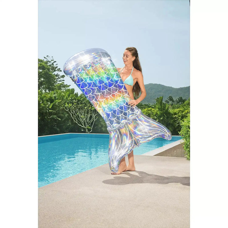 Mermaid Tale Inflatable Lounge Mattress - The Great Escape