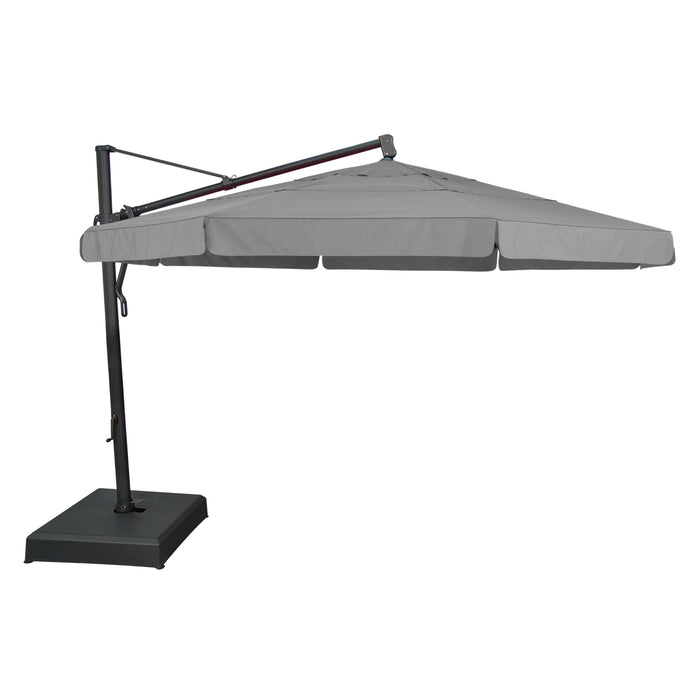 13' Classic Octagon Cantilever Umbrella - Charcoal - The Great Escape