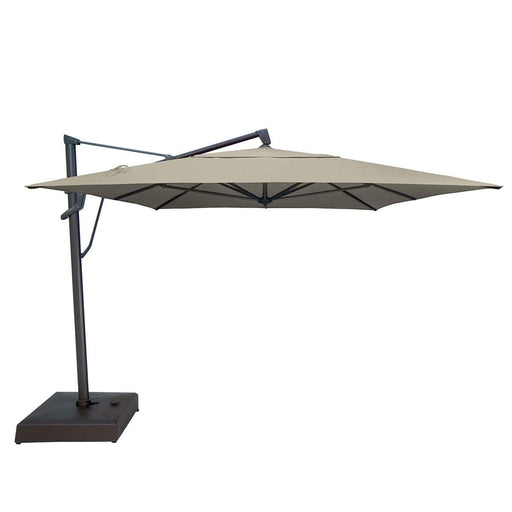 13' Designer Octagon AKZ+ Cantilever Umbrella - Natural - The Great Escape