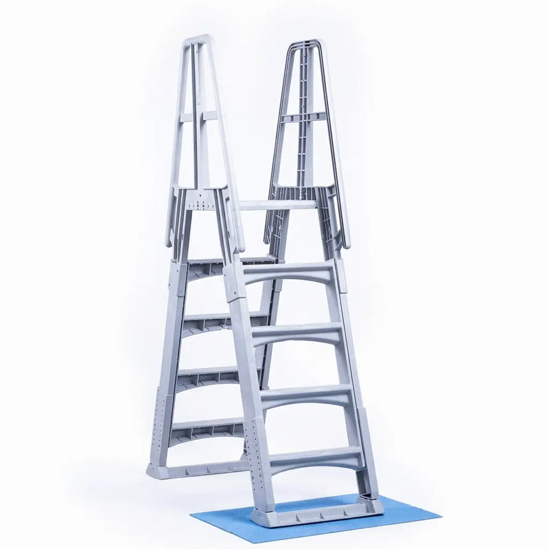 Slide Lock Adjustable A-Frame Ladder - The Great Escape