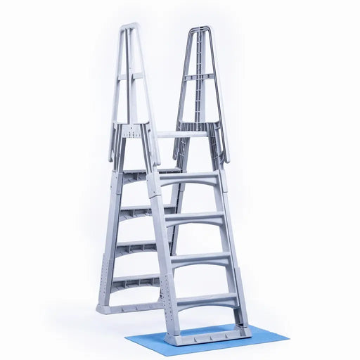 Slide Lock Adjustable A-Frame Ladder - The Great Escape