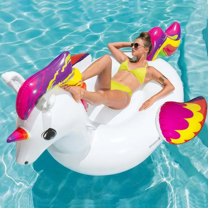 Inflatable Luxury Unicorn Ride On - The Great Escape