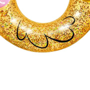 Glitter Seahorse Inflatable Ring - The Great Escape