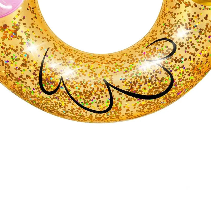 Glitter Seahorse Inflatable Ring - The Great Escape