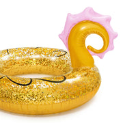 Glitter Seahorse Inflatable Ring - The Great Escape