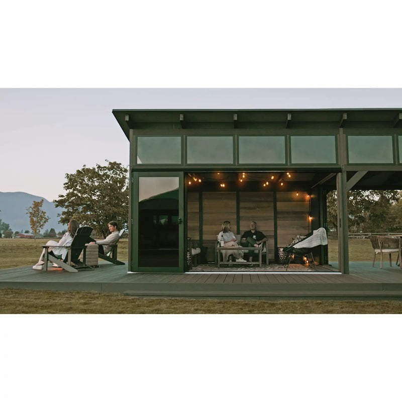 11X14 Colorado Gazebo W/ Veranda Decorative Panels - The Great Escape