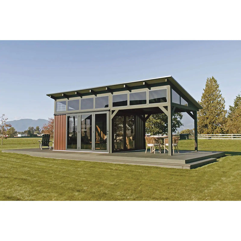 11X14 Colorado Gazebo W/ Veranda Decorative Panels - The Great Escape