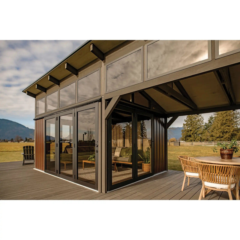 11X14 Colorado Gazebo W/ Veranda Decorative Panels - The Great Escape