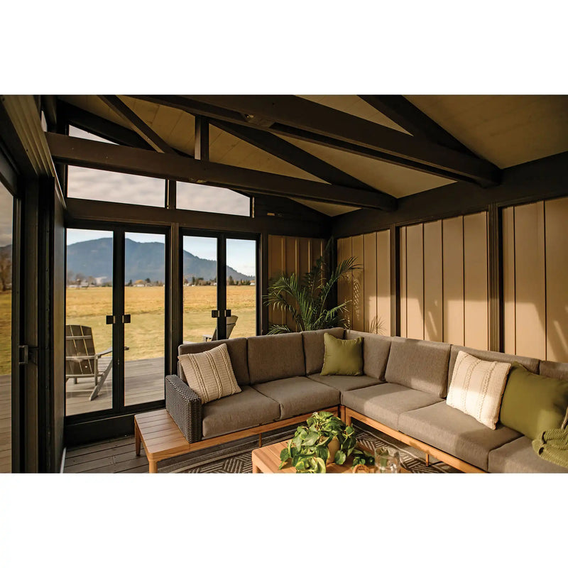 11X14 Colorado Gazebo W/ Veranda Decorative Panels - The Great Escape