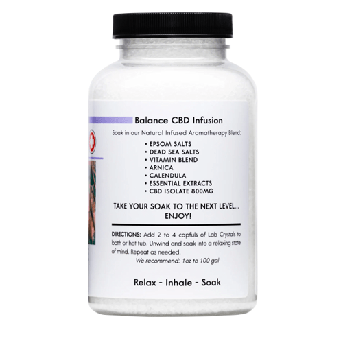 19oz CBD Infused Herb Ease Crystals - The Great Escape