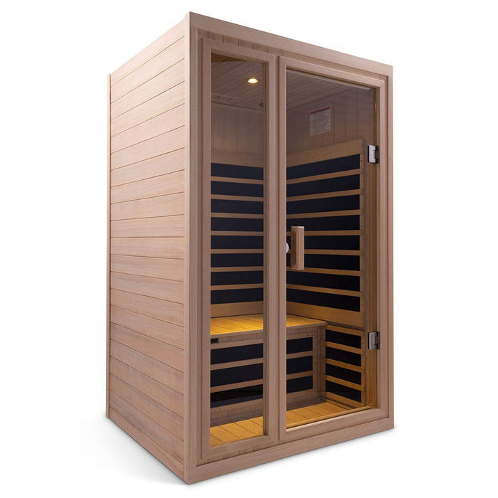 2 Person Deluxe Infrared Sauna with Stereo