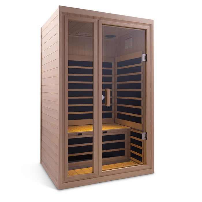 2 Person Deluxe Infrared Sauna with Stereo
