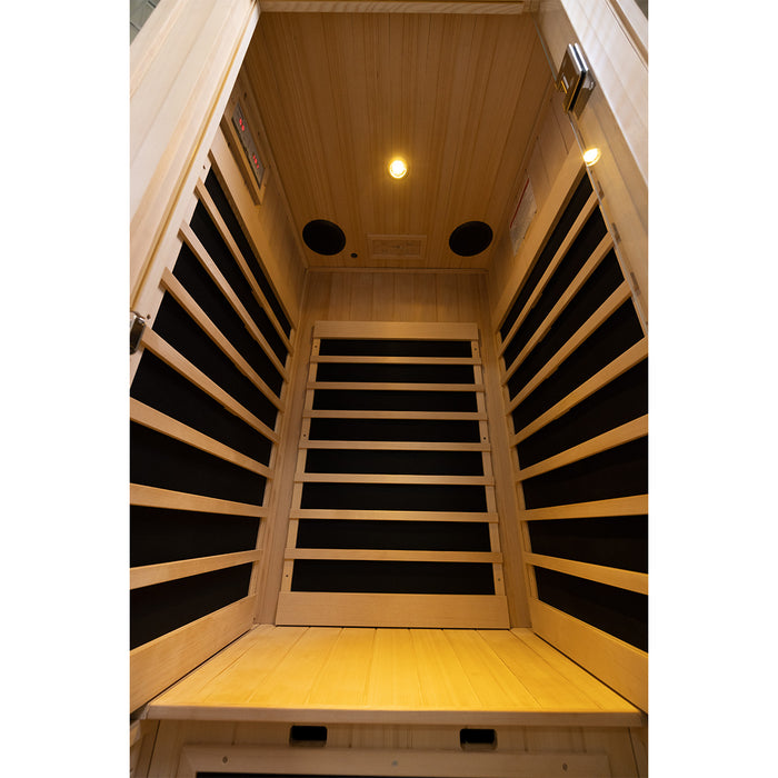 One Person Deluxe Infrared Sauna With Stereo