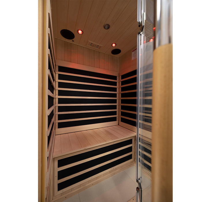 2 Person Supreme Infrared Sauna with Stereo